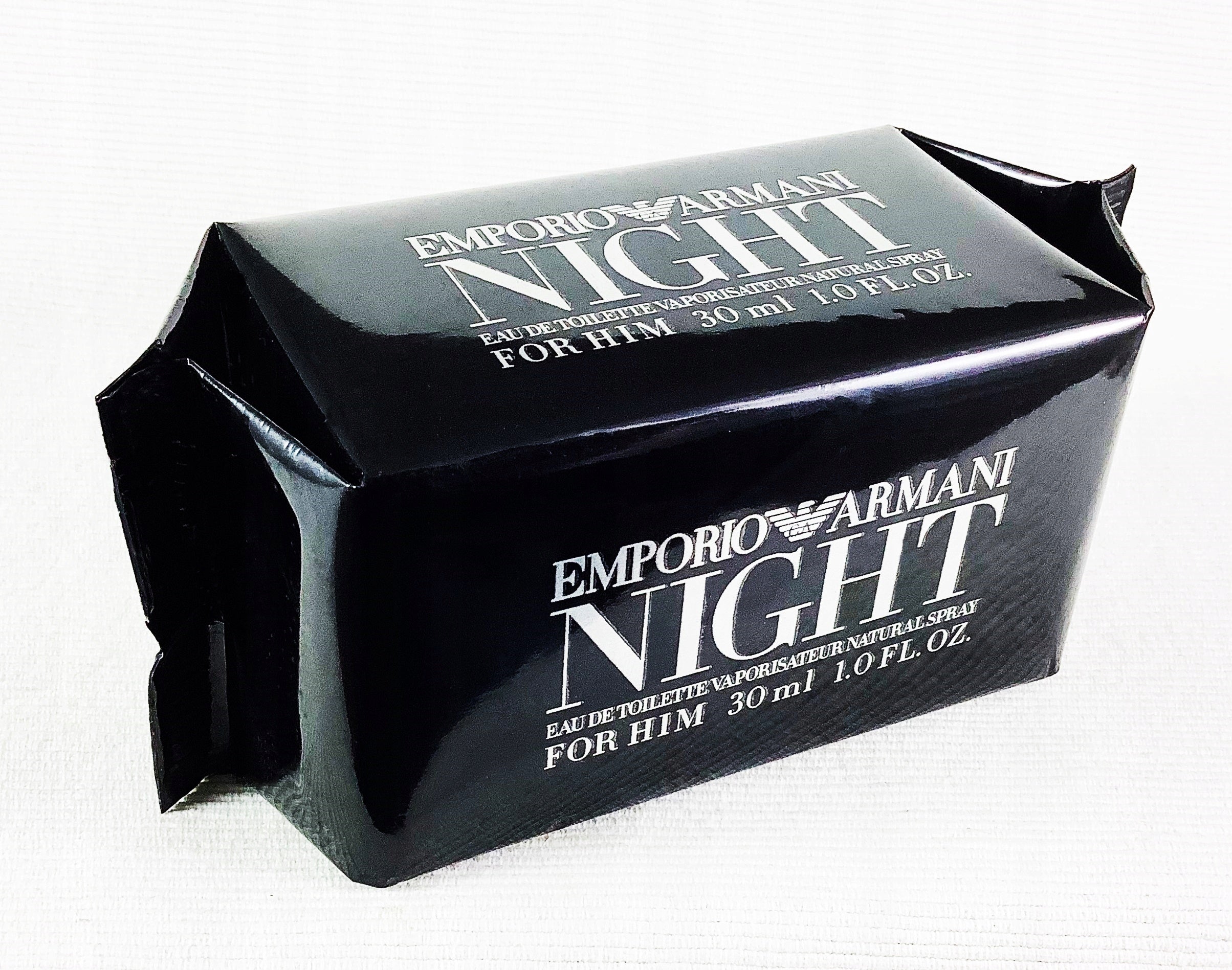 ARMANI EMPORIO NIGHT FOR HIM 30 ML EAU DE TOILETTE UNIQUE Packaging status original