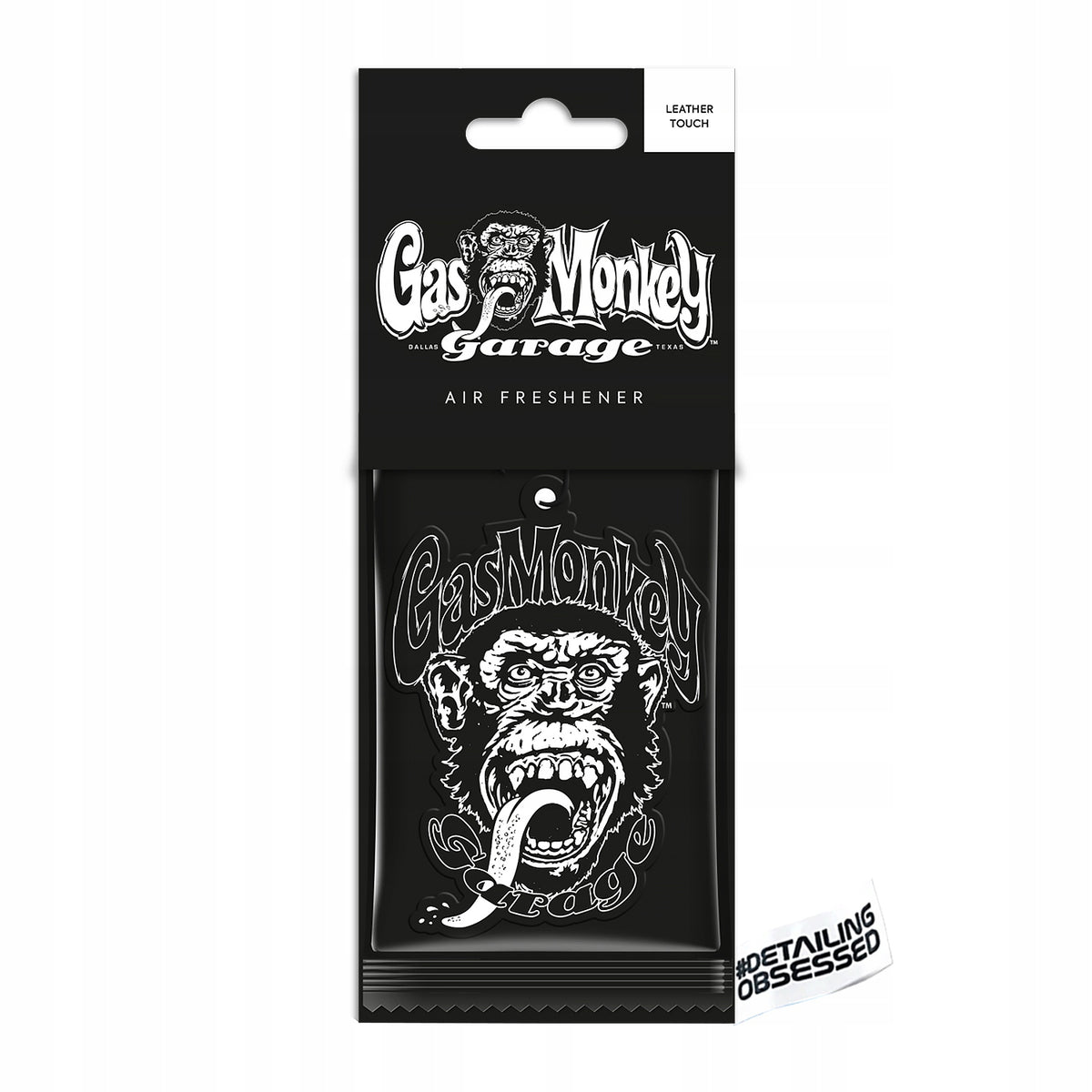 AROMA Gas Monkey Leather Touch Black Scented Pendant for Car