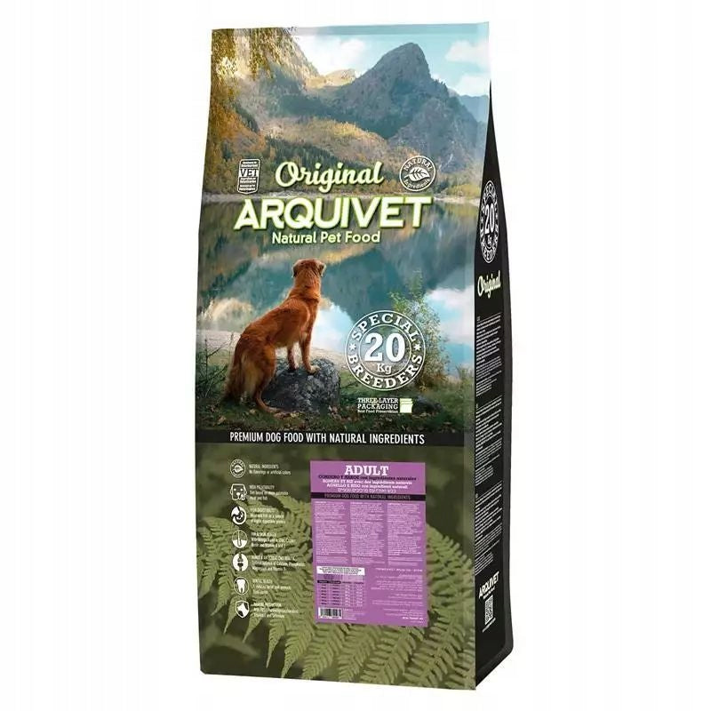 ARQUIVET Original Adult dry dog food LAMB WITH RICE 20 kg EAN (GTIN) 8435117890961