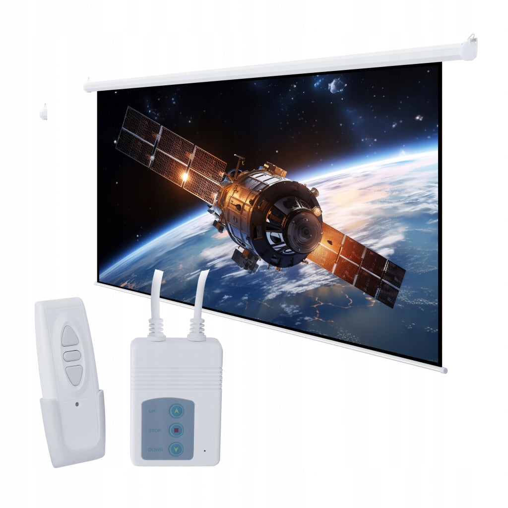 ART ELECTRIC SCREEN 120" 183x244cm with remote control EA-120 4:3 Model E120 4:3