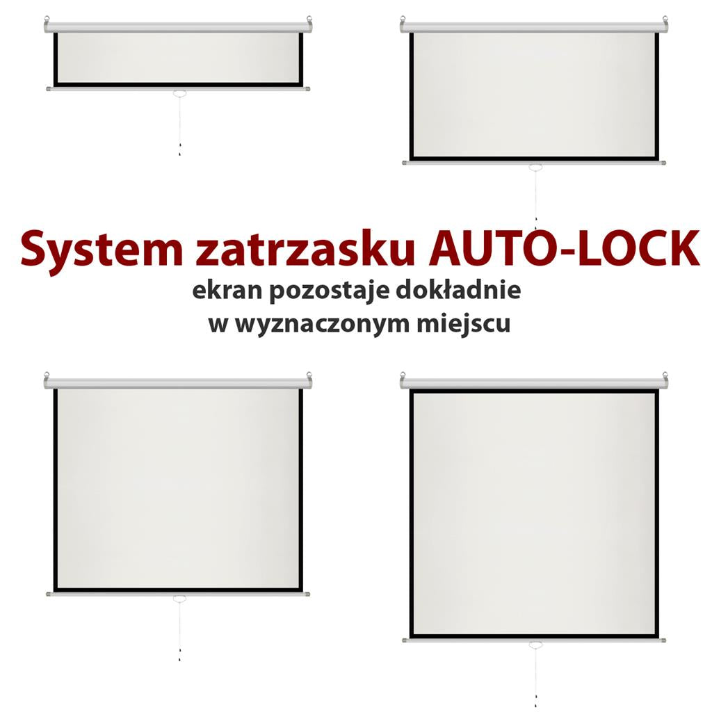 ART HAND SCREEN SEMI-AUTOMATIC 1:1 98" 178x178cm MS-70 1:1 Manufacturer code ER M70 1:1