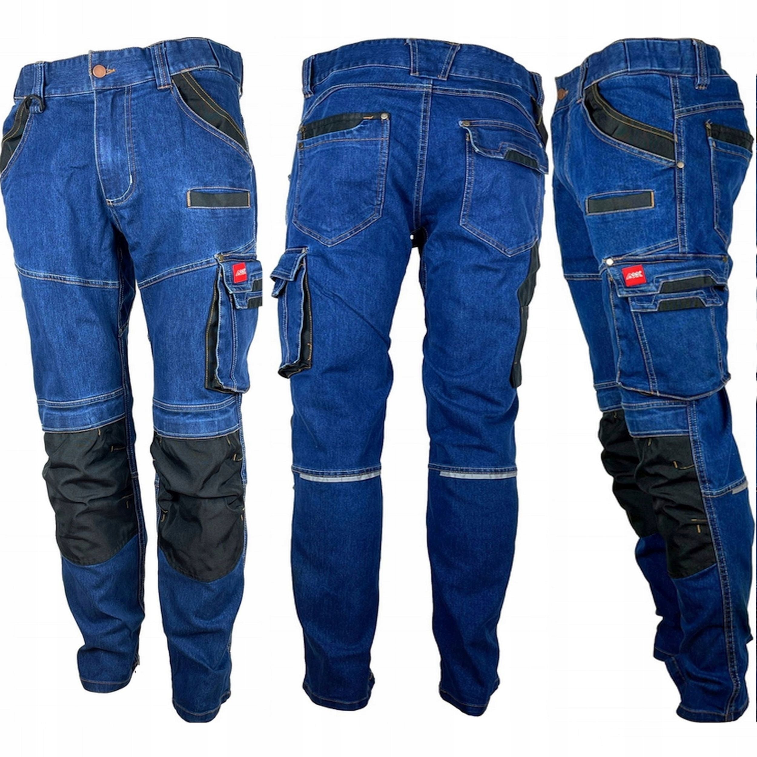 ART.MAS Work pants JEANS STRETCH denim slimmed BHP ELASTIC 3XL
