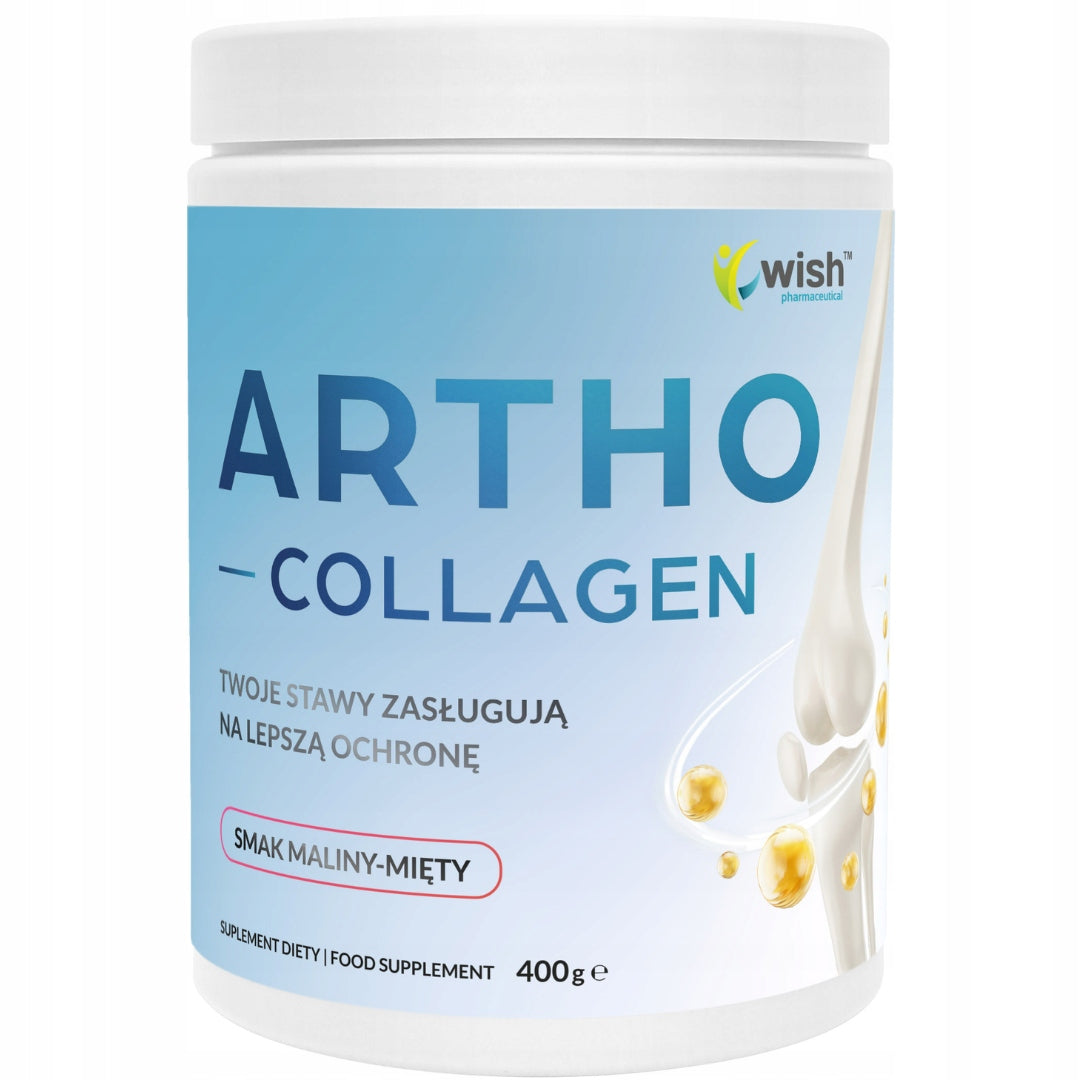 ARTHO COLLAGEN Joint and Bone Protection Raspberry Mint Vitamin C SPORT 400 g
