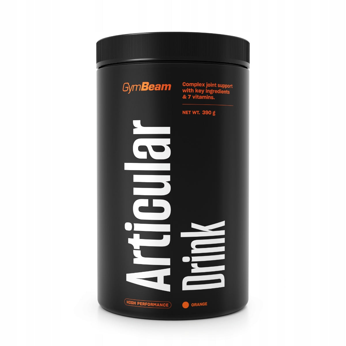 ARTICULAR COLLAGEN MSM GLUCOSAMINE FOR JOINTS - GymBeam 390 g orange