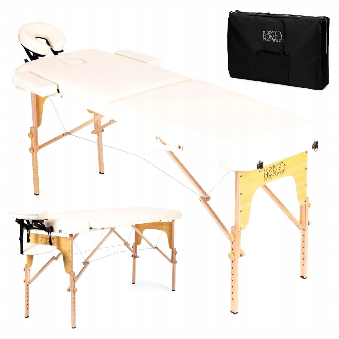 ASCENDO MASSAGE TABLE, FOLDING REHABILITATION BED, 2 SEGMENTS, BAG