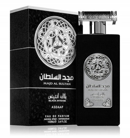 ASDAAF MAJD AL SULTAN BLACK INTENSE 100ML UNISEX EAU DE PARFUM
