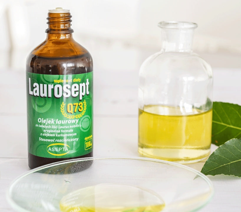 ASEPTA - Laurosept Q73 | 100 ml | laurel oil + turmeric oil EAN (GTIN) 5907771496405