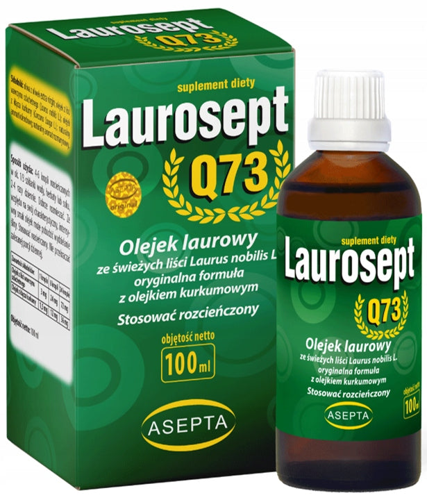 ASEPTA - Laurosept Q73 | 100 ml | laurel oil + turmeric oil
