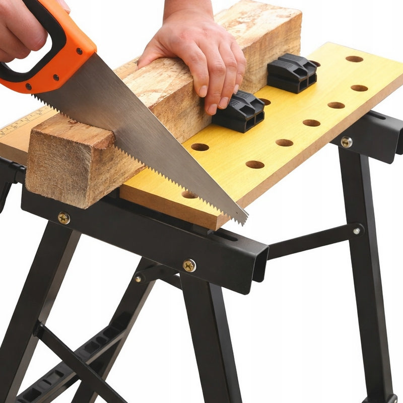 ASSEMBLY WORKSHOP TOOL TABLE FOLDING ADJUSTABLE Product depth 60.5 cm