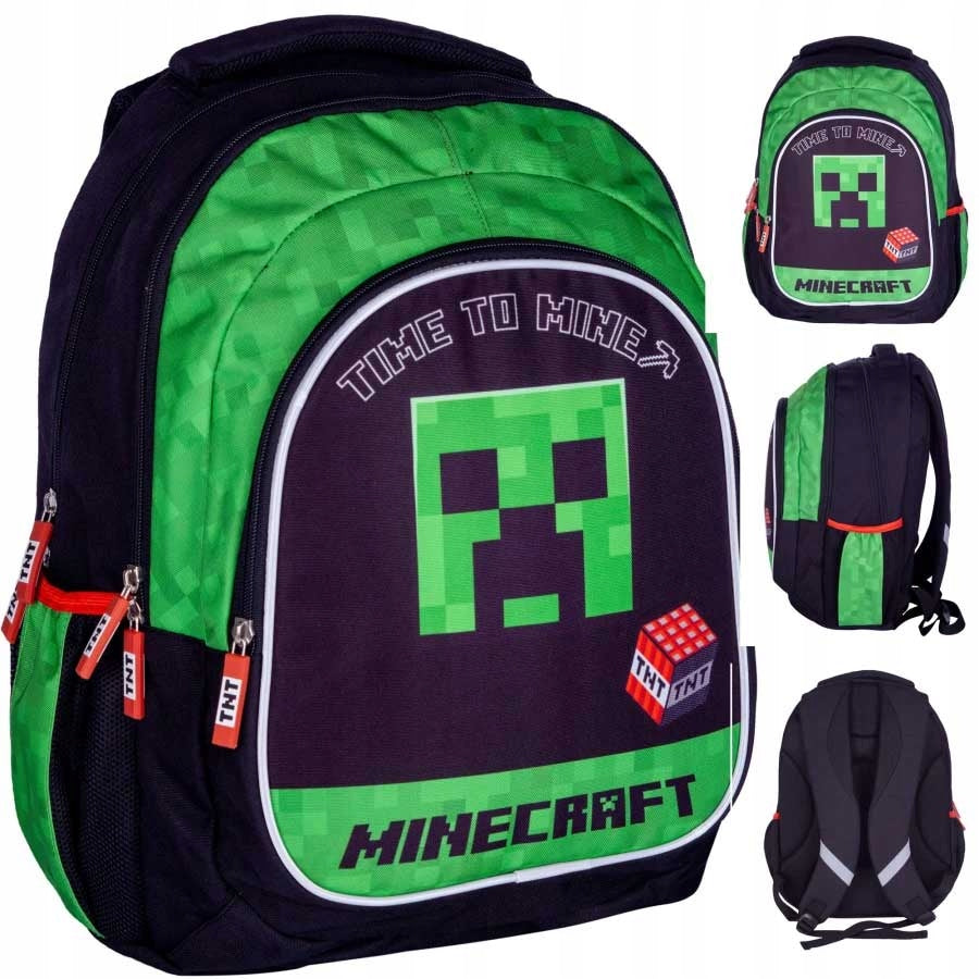 ASTRA MINECRAFT YOUTH SCHOOL BACKPACK