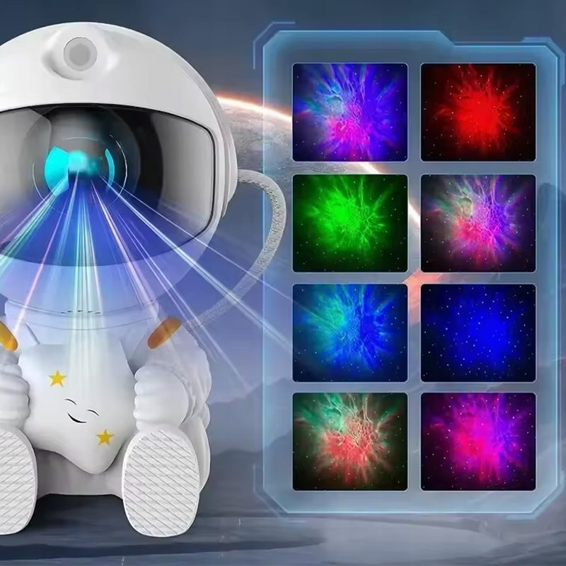 ASTRONAUT PROJECTOR STARS NIGHT LIGHT WITH REMOTE CONTROL SKY SPACE Manufacturer code IVS8YK-X3SY2