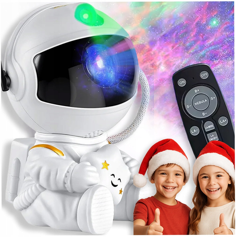ASTRONAUT PROJECTOR STARS NIGHT LIGHT WITH REMOTE CONTROL SKY SPACE Packaging status original
