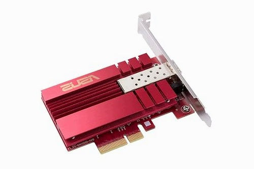 ASUS 10G SFP PLUS FIBER NETWORK ADAPTER OPTICS FOR SERVERS STEEL