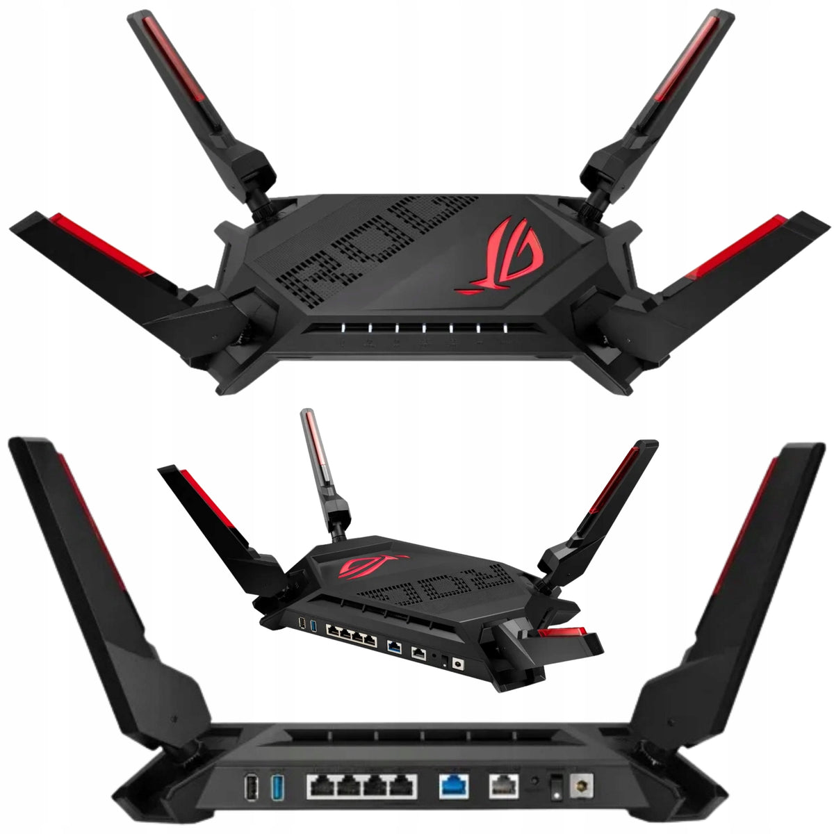 ASUS ROG Rapture GT-AX6000 Wi-Fi 6 AX 6000Mb 2xUSB Router