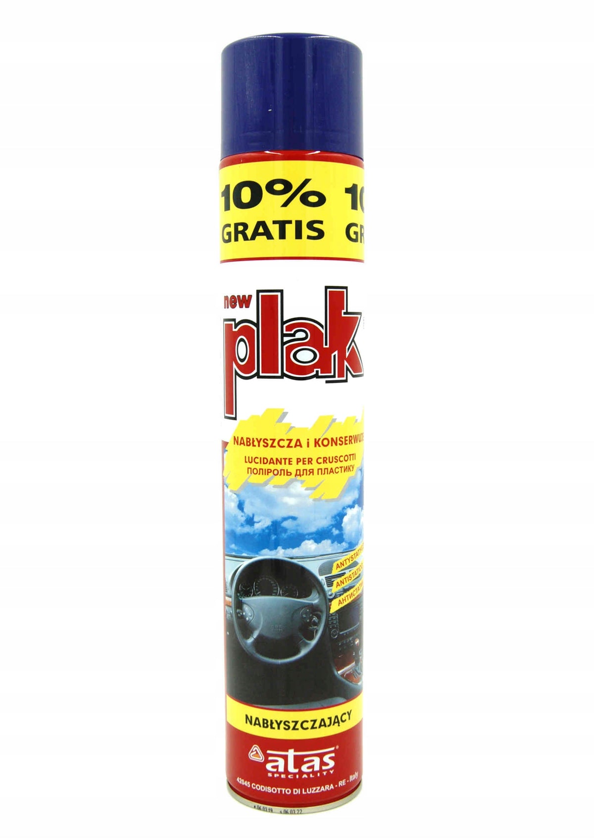 ATAS PLAK POLISHING COCKPIT GRAPE 750ml Manufacturer's catalog number SCPL-750-WINO
