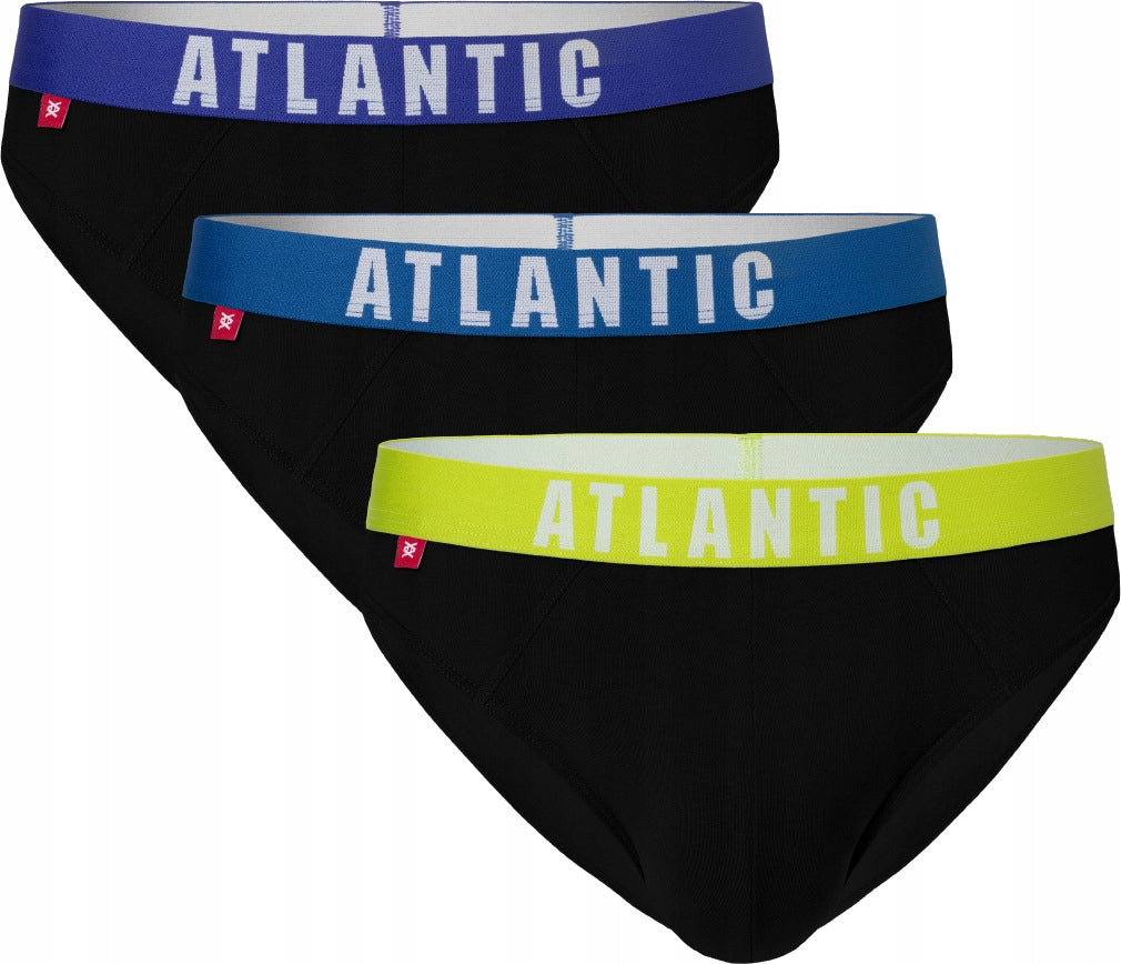 Shorts für Herren Atlantic Slips 3MP-094 WL22 5903351350150, 3 Stk.