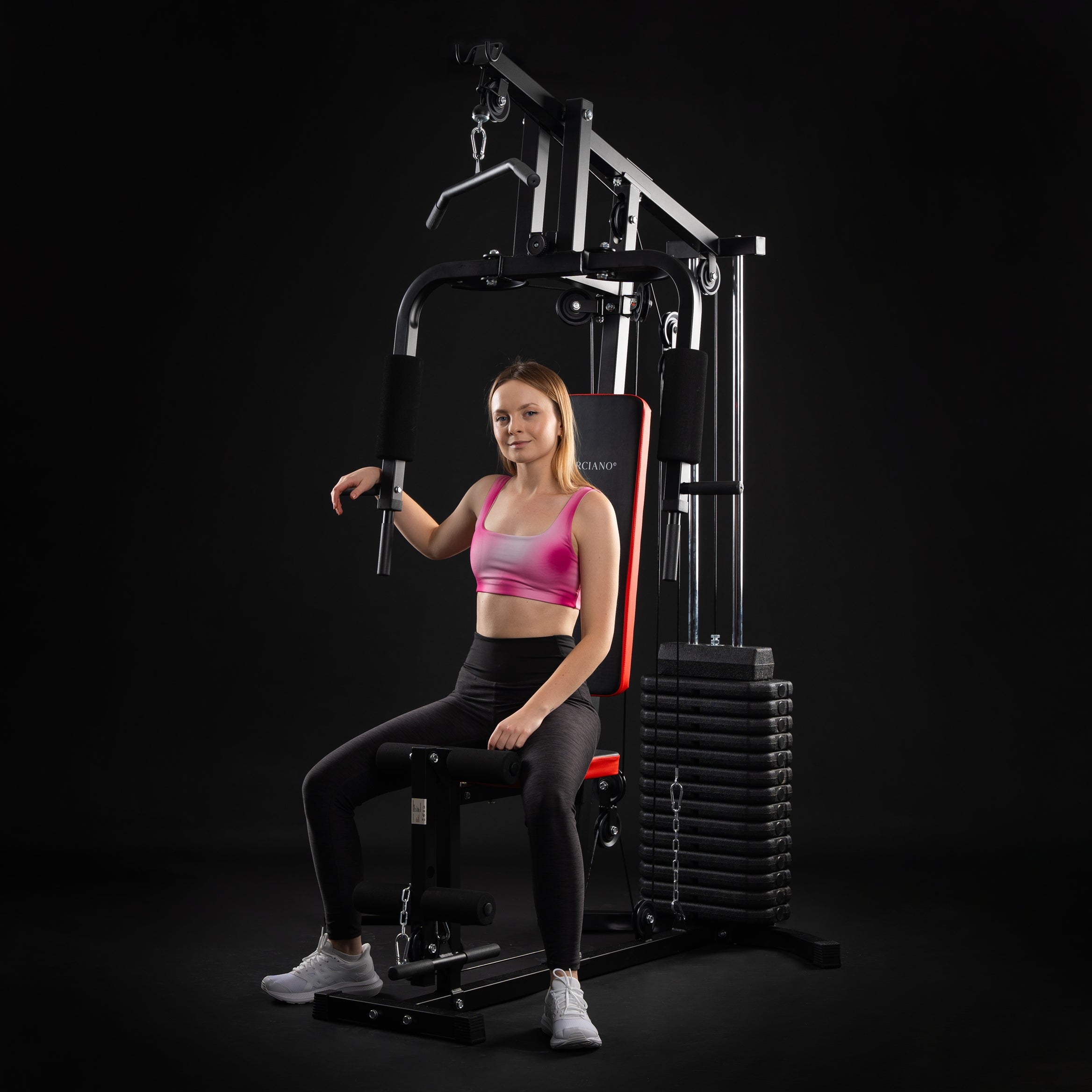 ATLAS FOR EXERCISE HOME GYM 65KG STACK MULTIFUNCTIONAL SOLID Model ES-402N