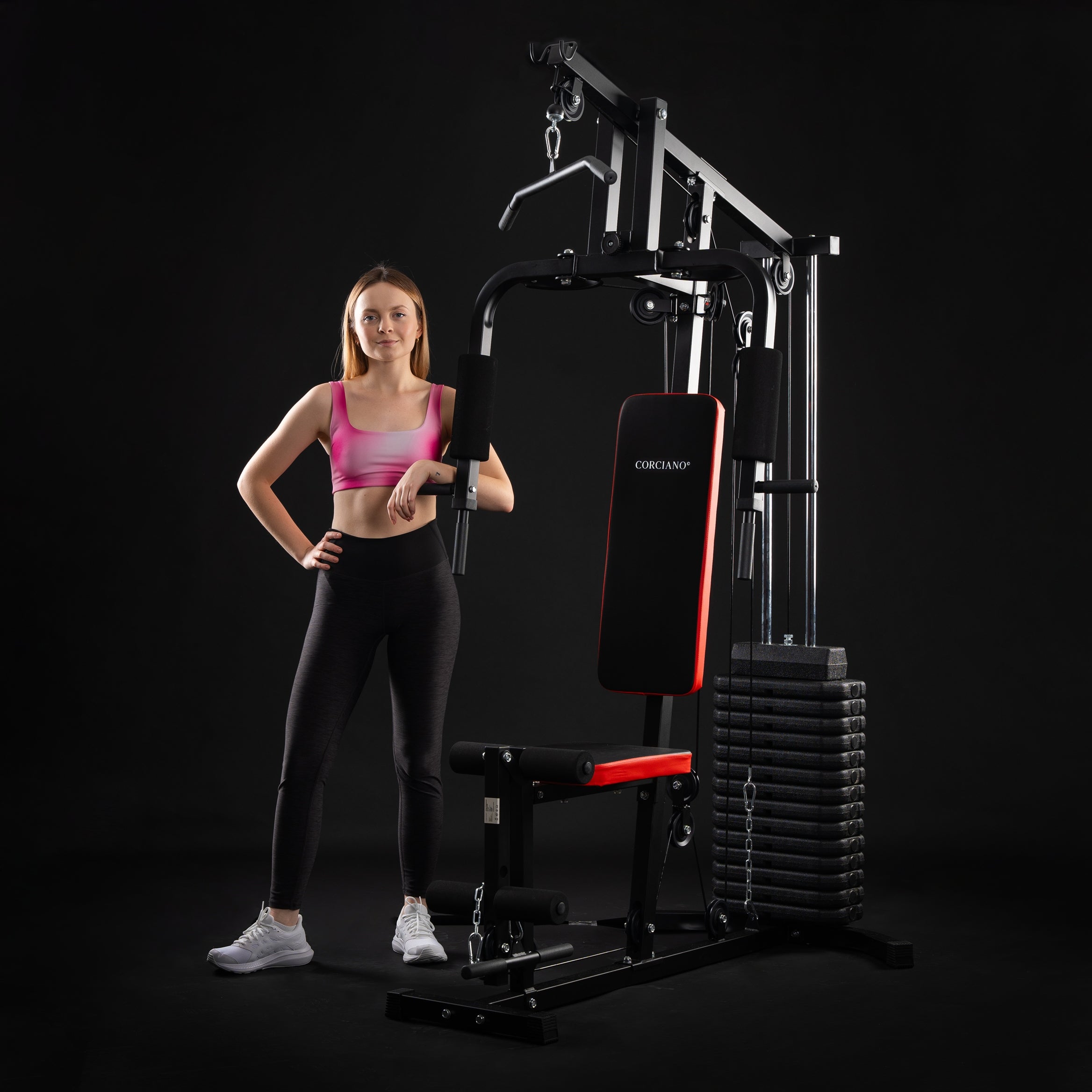 ATLAS FOR EXERCISE HOME GYM 65KG STACK MULTIFUNCTIONAL SOLID Number of users 1