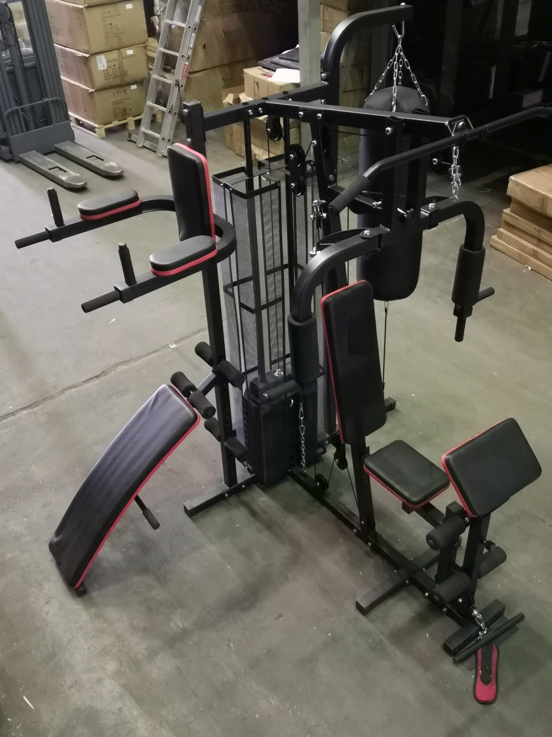 ATLAS GYM 4 STATIONS 65KG x2 BOX BAG 48 Kind multi-station
