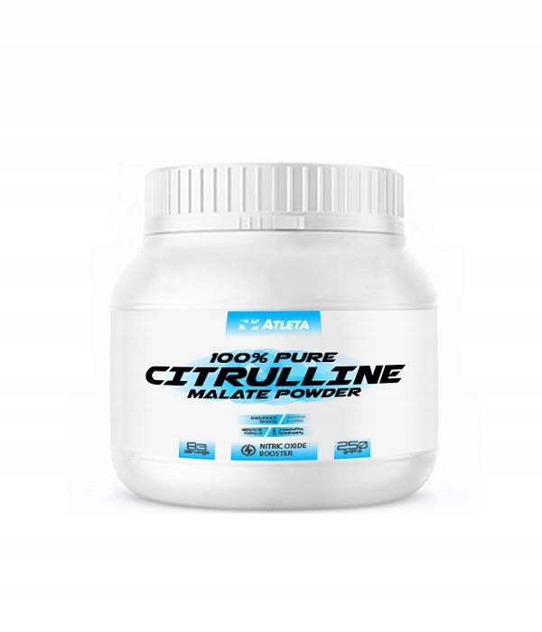 ATLETA CITRULLINE MALATE POWDER 250 G CITRULLINE TASTELESS PUMP BLOOD SUPPLY