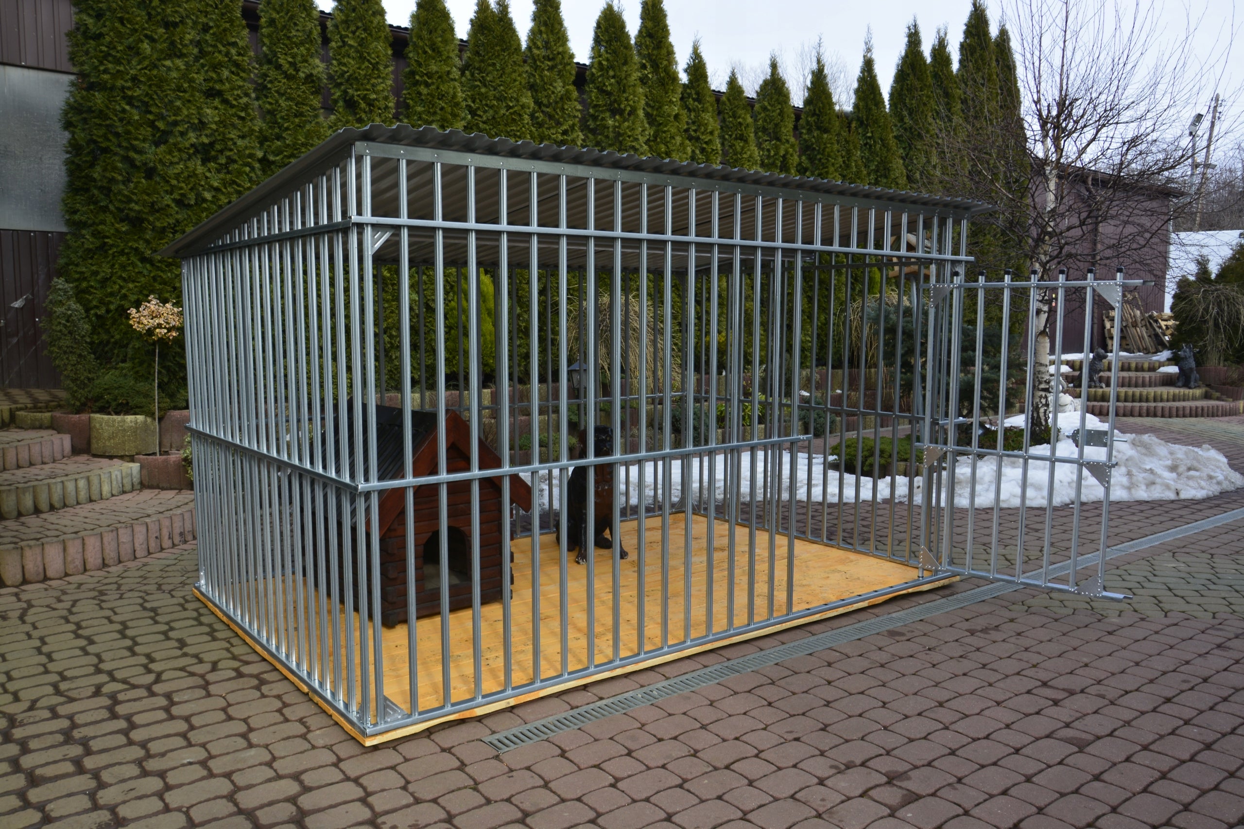 ATOS dog playpen 3x2 playpens, ALL GALVANIZED Trade name Atos