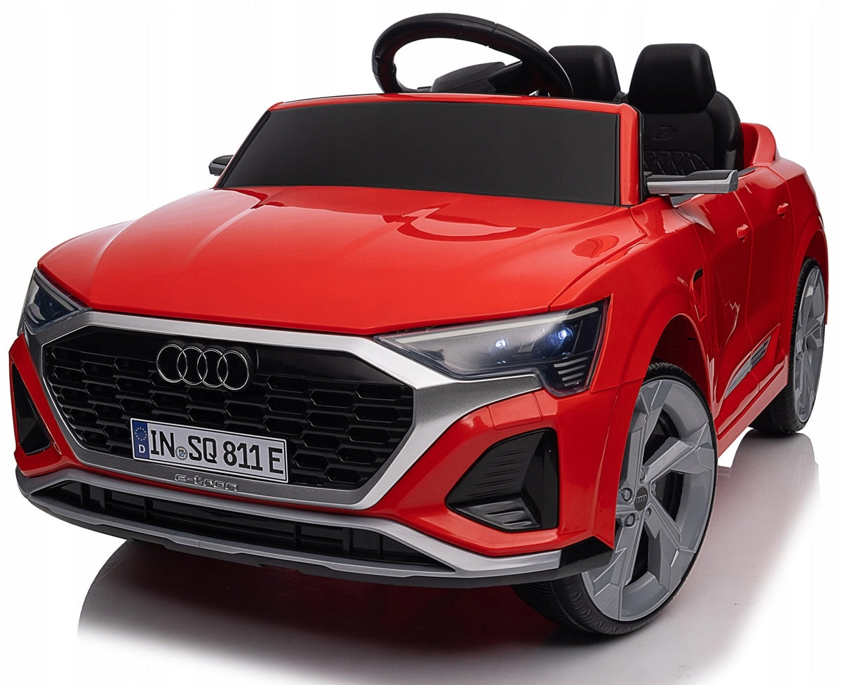 AUDI SQ8 4x4, EVA, LEATHER Auto battery 12v 7ah, 2.4G LED remote control Packaging status original