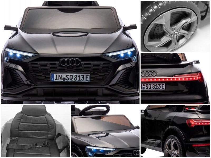 AUDI SQ8 Auto Battery EVA LEATHER Remote Control Lithium-Ion Battery Kid's age 12+ months