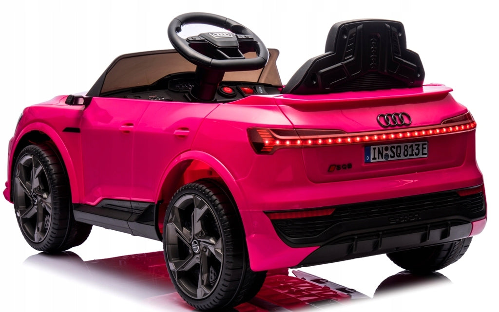 AUDI SQ8 PINK Auto for EVA Battery Leather Remote Control Lithium-Ion Battery Brand Audi