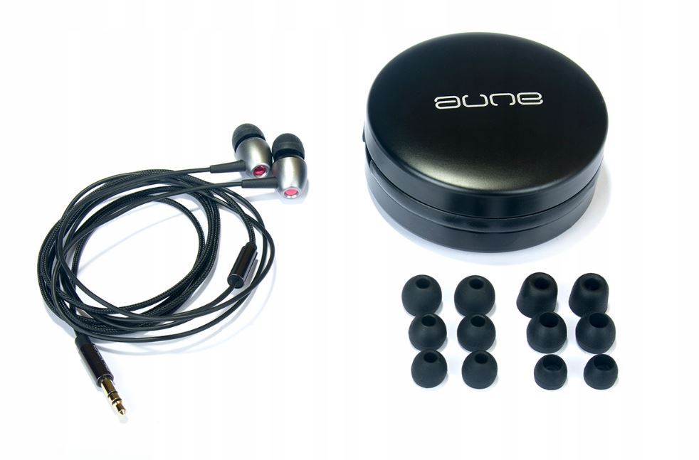 AUNE E1 aluminum beryllium Kevlar headphones + Case HC1 Freebie!!!