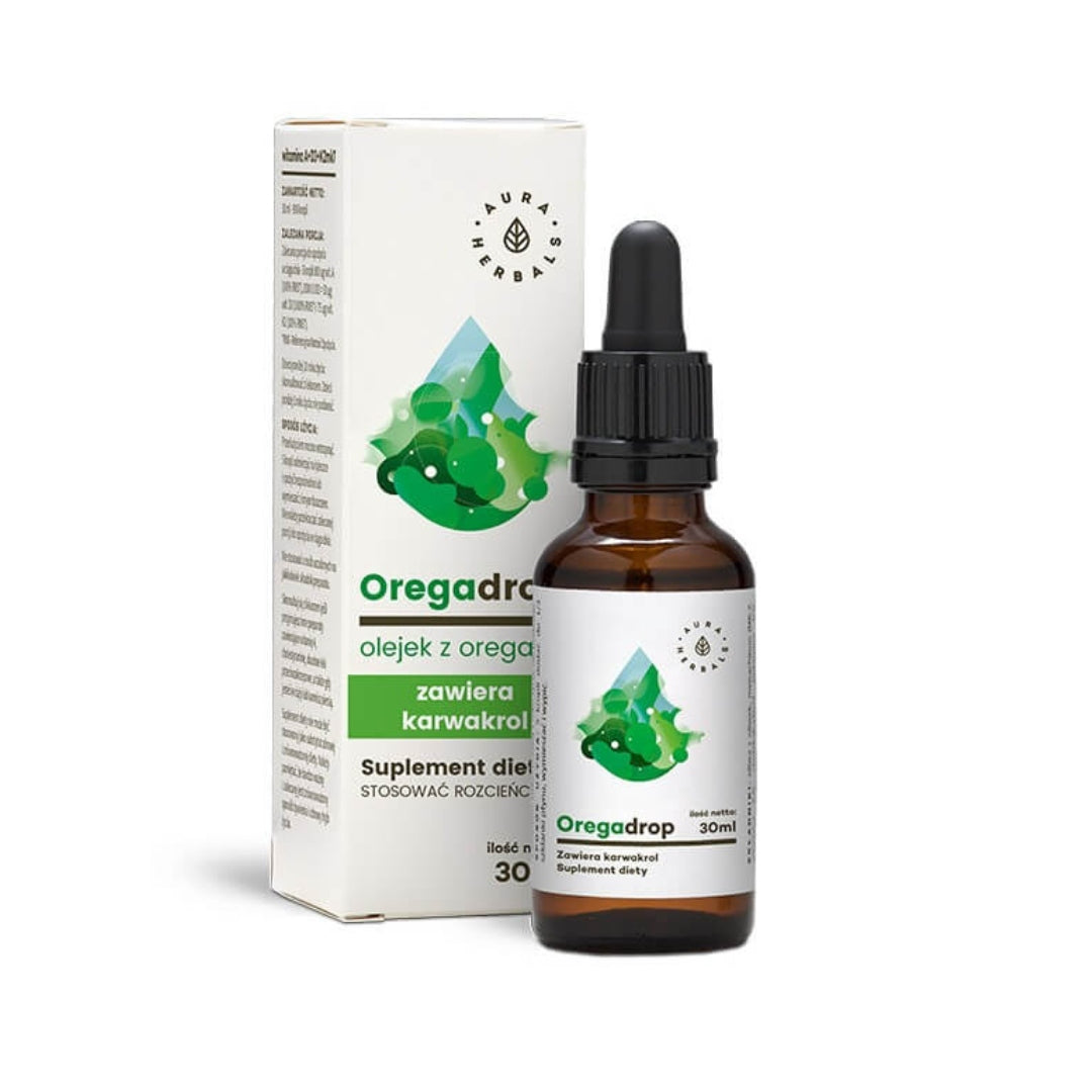 AURA HERBALS Oregadrop Oil with Oregano drops 30 ml