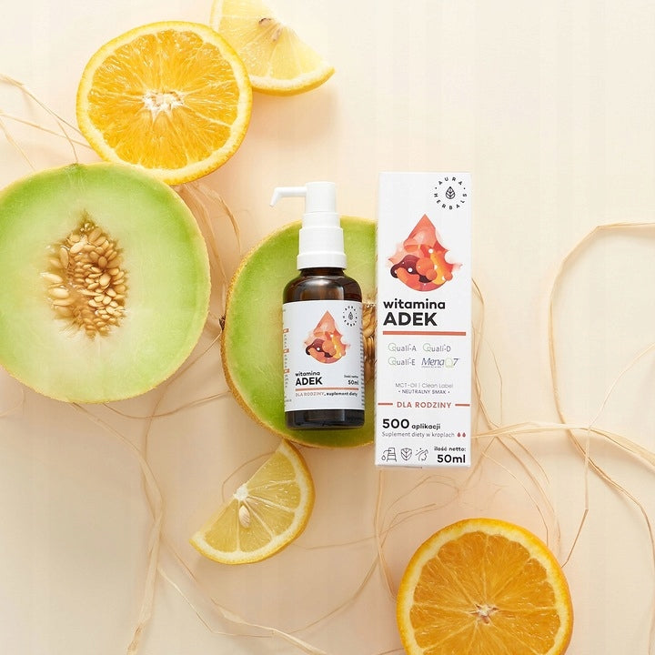 AURA HERBALS VITAMIN ADEK A+D3+E+K2 MK7 DROPS BONE RESISTANCE ENERGY Expiration date at least six months from the date of purchase