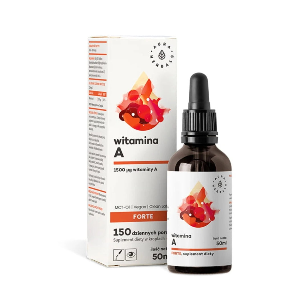 AURA HERBALS Vitamin A FORTE MCT drops 50ml