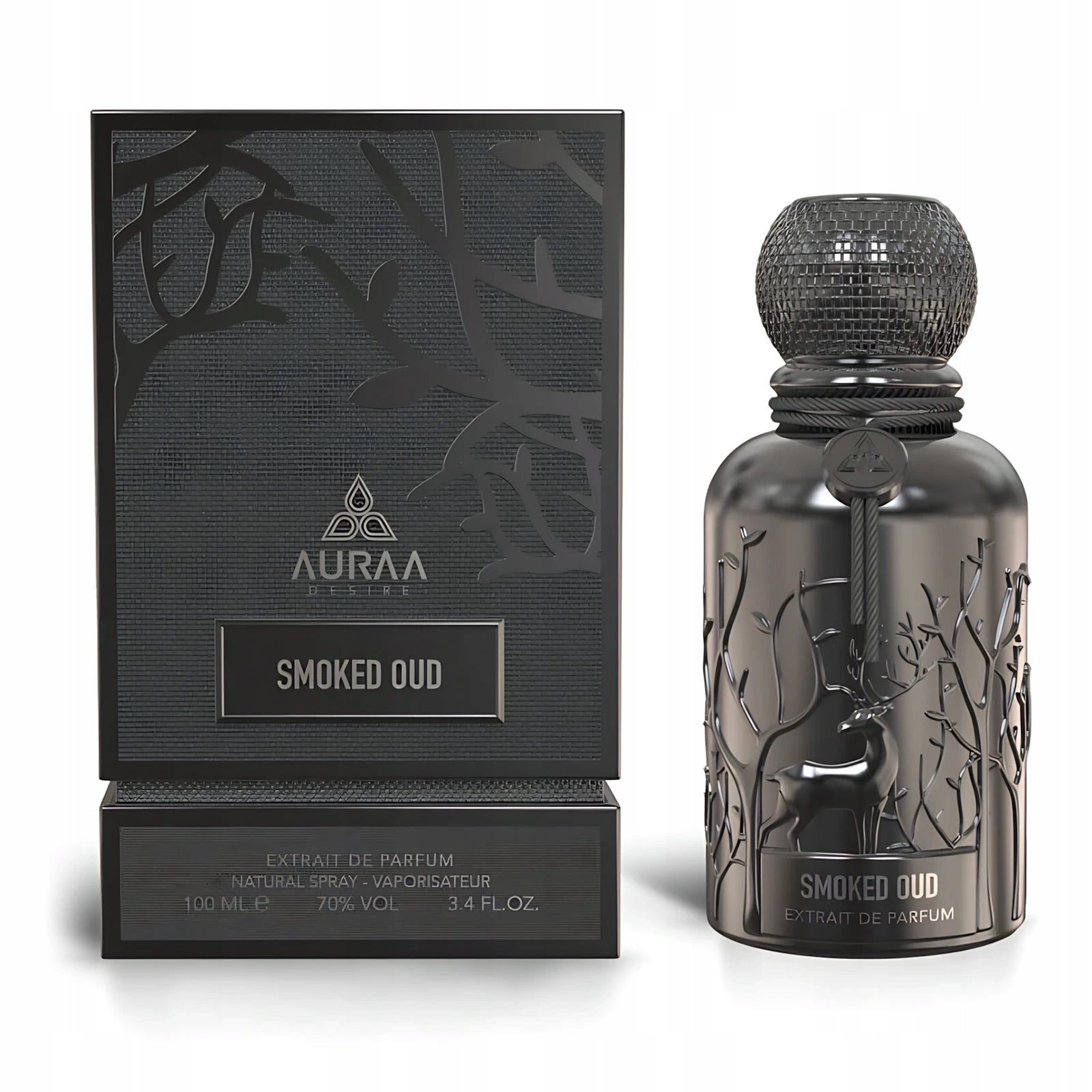 AURAA DESIRE SMOKED OUD – INTENSIVE UNISEX PERFUME EXTRACT 100 ML