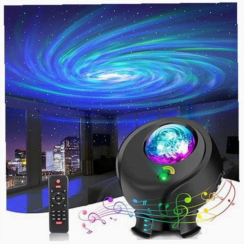 AURORA STAR PROJECTOR POLAR LED BLUETOOTH SPEAKER REMOTE CONTROL FOR KIDS