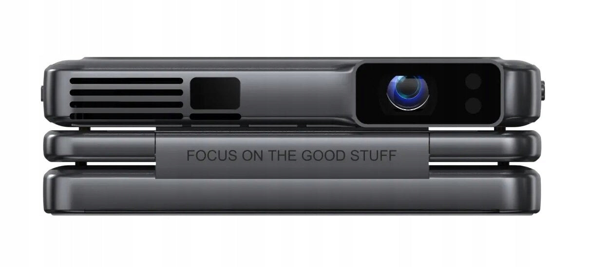 AURZEN Zip Tri-Fold Mini HD Projector (1280 x 720), 100 ANSI lumen Grey Model Zip Tri-Fold Mini HD