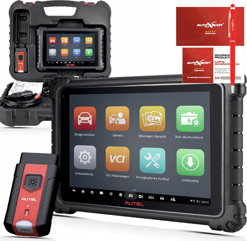 AUTEL MK906 PRO MaxiCOM Polish GLOBAL VERSION ONLINE