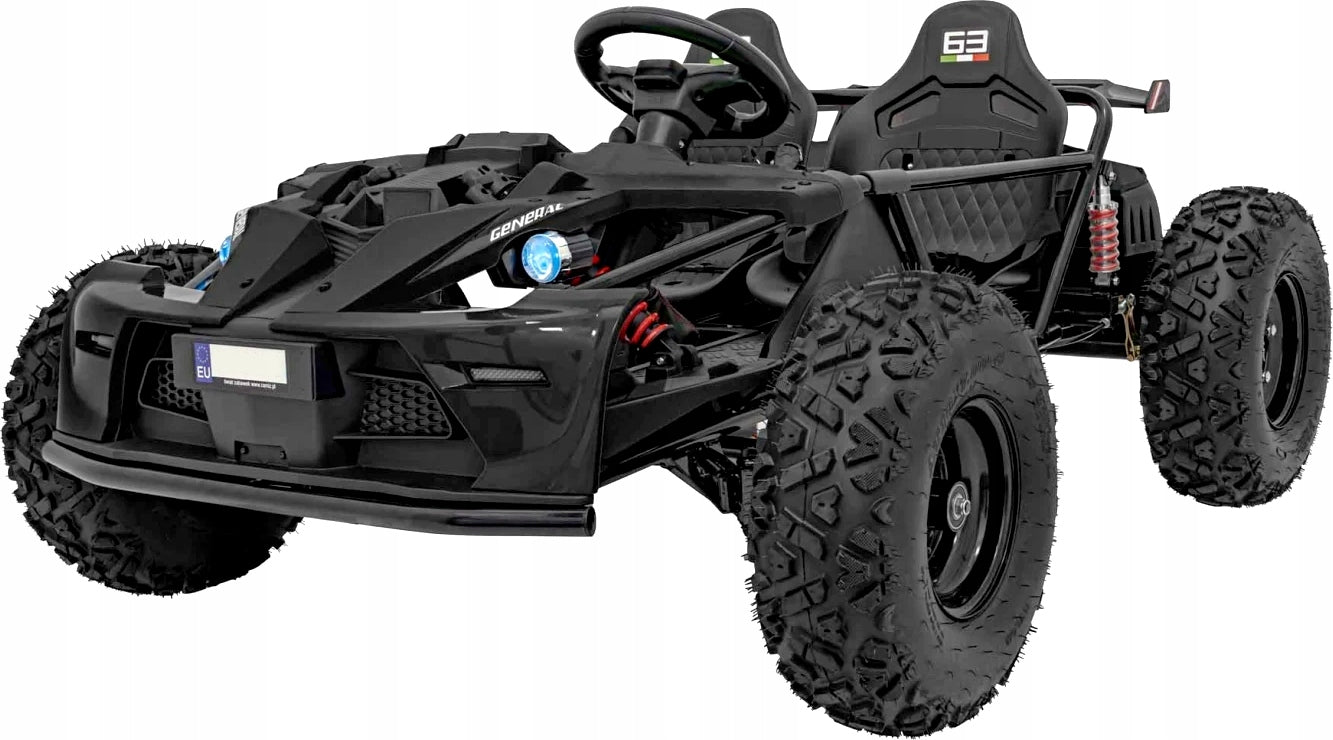 AUTO BUGGY GENERAL XXL 2 SEATER PUMPED WHEELS MOTOR 800W TO 150KG