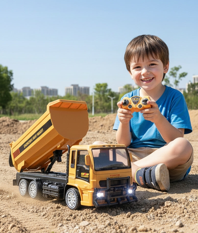 AUTO DUMP TRUCK remote controlled remote control electric kipper accumulator