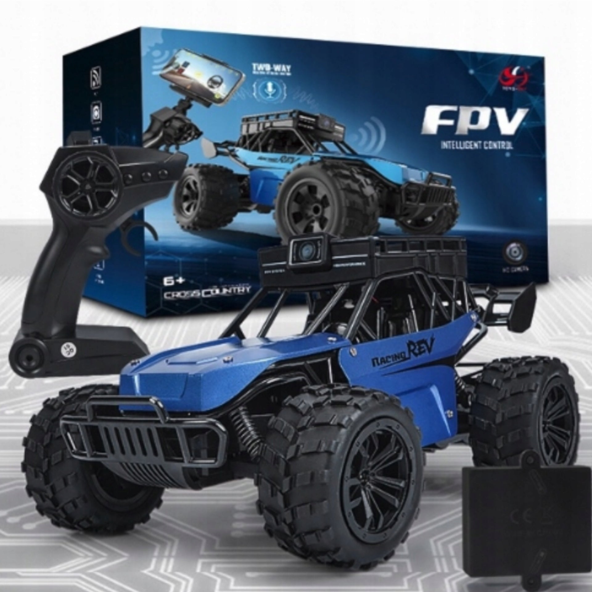AUTO OFF-ROAD CAR REMOTE CONTROLLED FPV TOY REMOTE CONTROL WIFI CAMERA