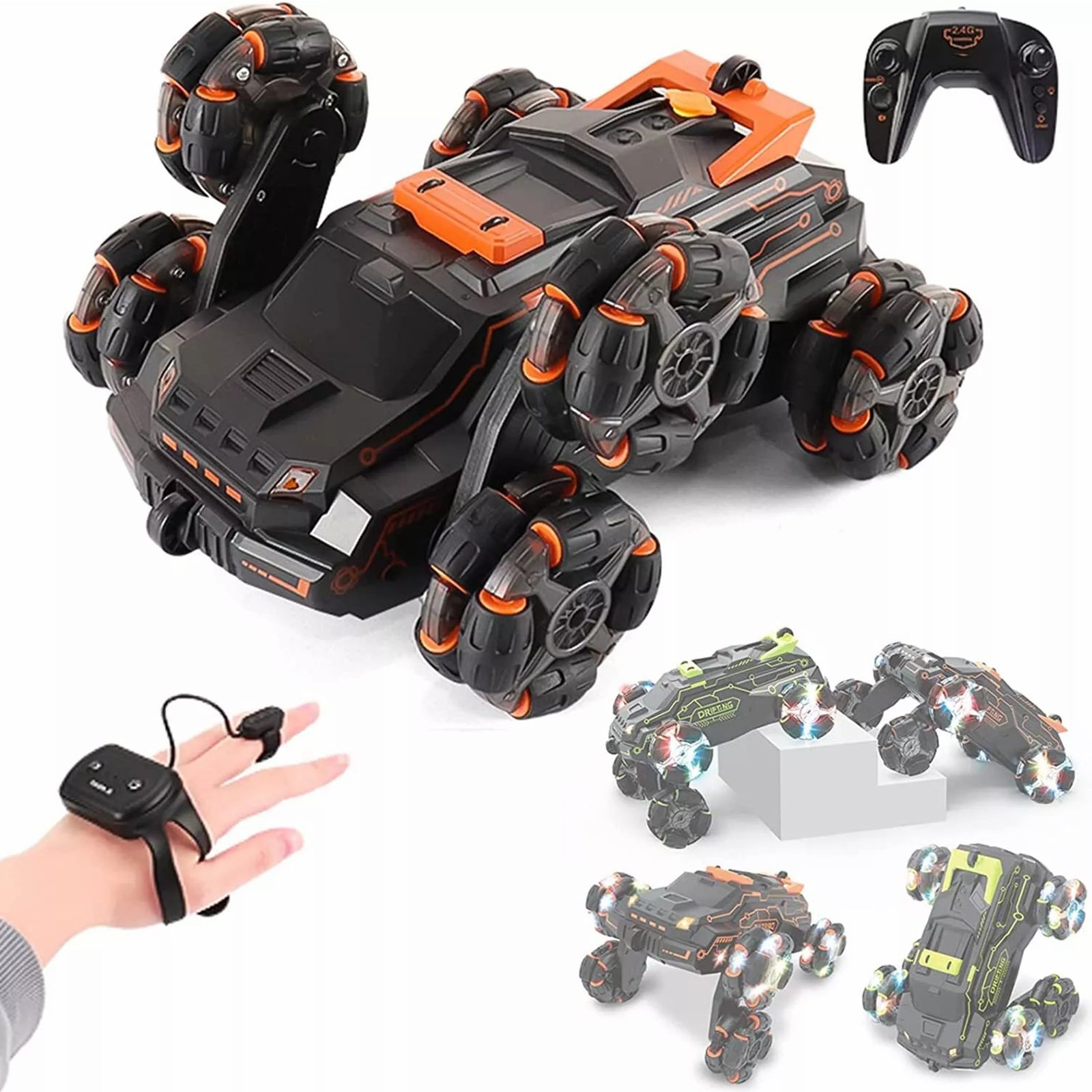 AUTO OFF-ROAD RC 4X4 GESTURES LED STUNT SPRAY Brand no brand