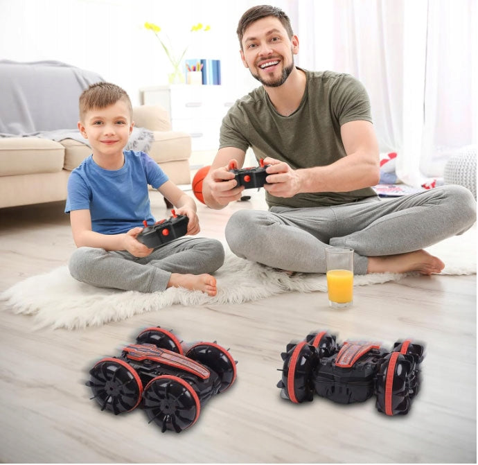 AUTO RC AMPHIBIOUS FLOATING CAR REMOTE CONTROLLED REMOTE CONTROL + GESTURE BAND Manufacturer code 9663