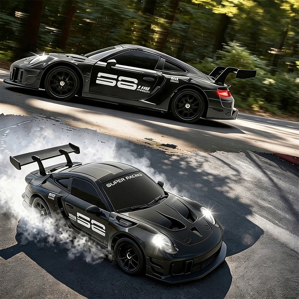 AUTO REMOTE CONTROLLED DRIFT RC ADJUSTABLE SPEED LED DRIFT TIRES Packaging status original