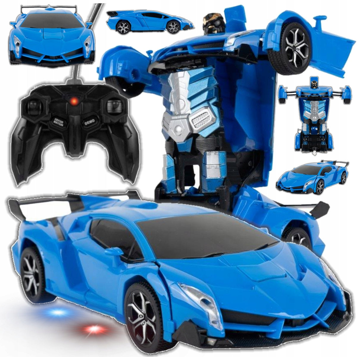 AUTO ROBOT 2in1 CAR REMOTE CONTROLLED FOR REMOTE CONTROL LED TRANSFORMING ROBOT