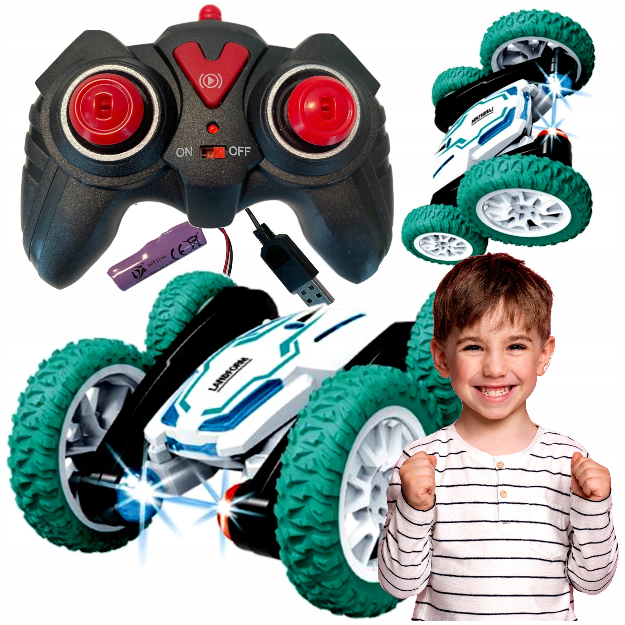 AUTO TWISTER REMOTE CONTROLLED CAR FOR CHILDREN ACROBAT 360