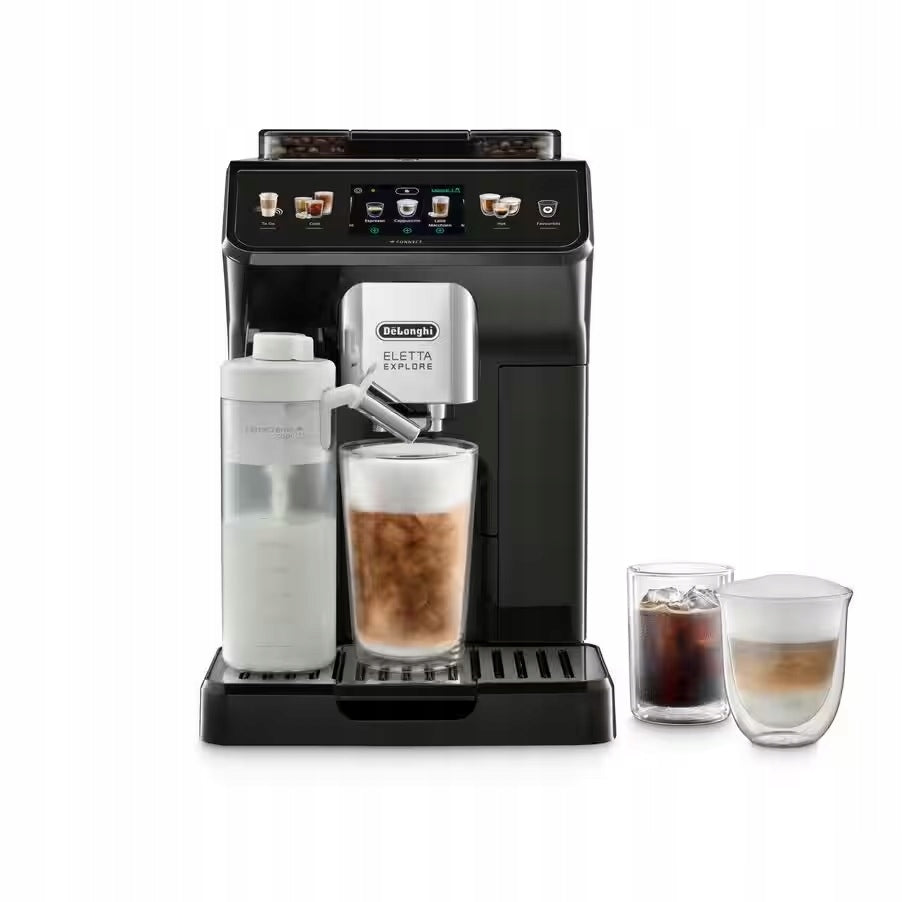 AUTOMATIC COFFEE MAKER De'Longhi ECAM450.65.G Eletta Explore 1450W Packaging status original