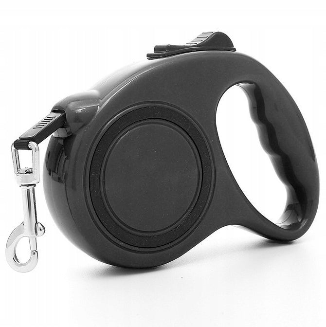 AUTOMATIC DOG LEASH FOR CAT TAPE ROLLED LIGHT WITH LOCK 5m 15kg Brand Reverse