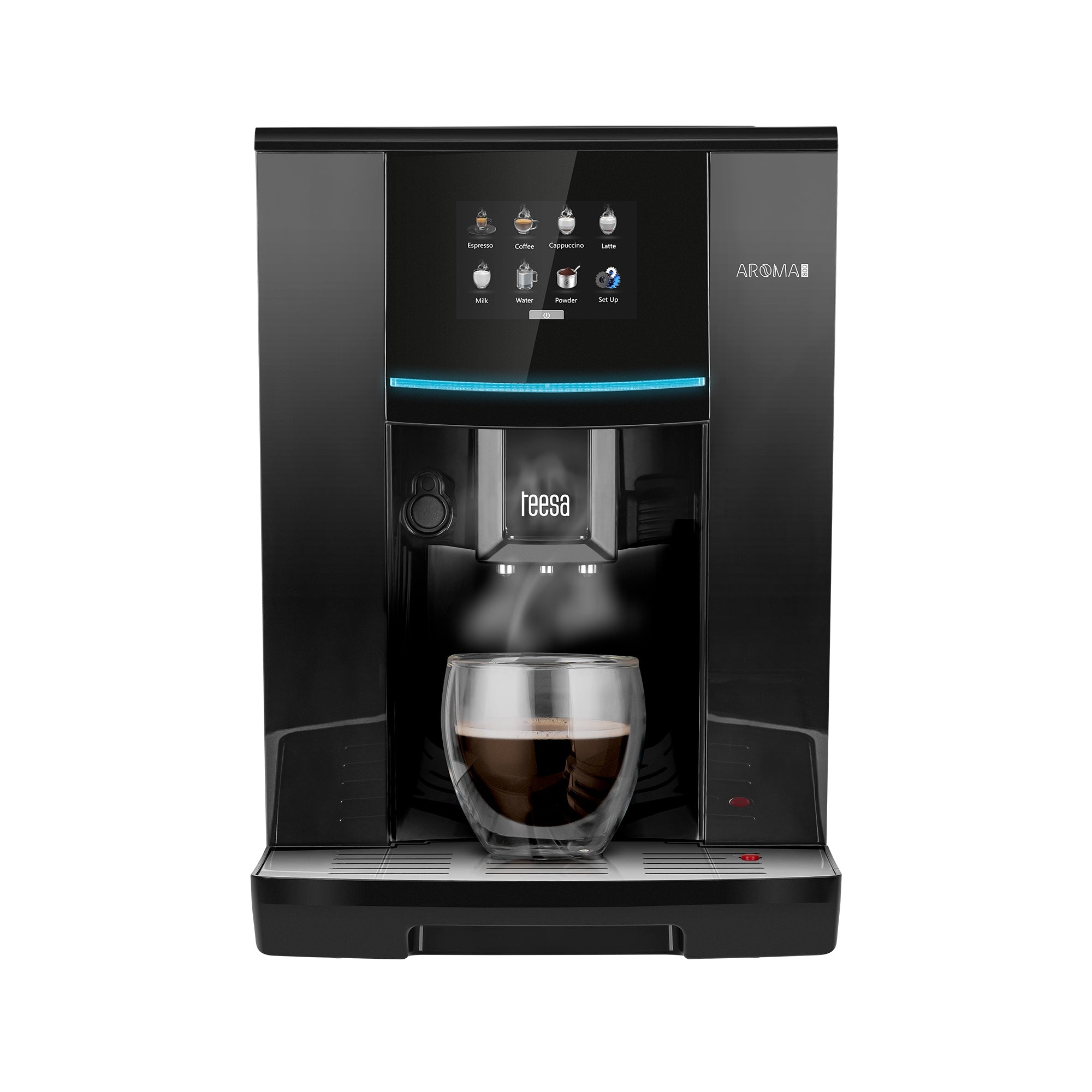 AUTOMATIC ESPRESSO MACHINE TEESA AROMA 800 WITH GRINDER AND FROTHER
