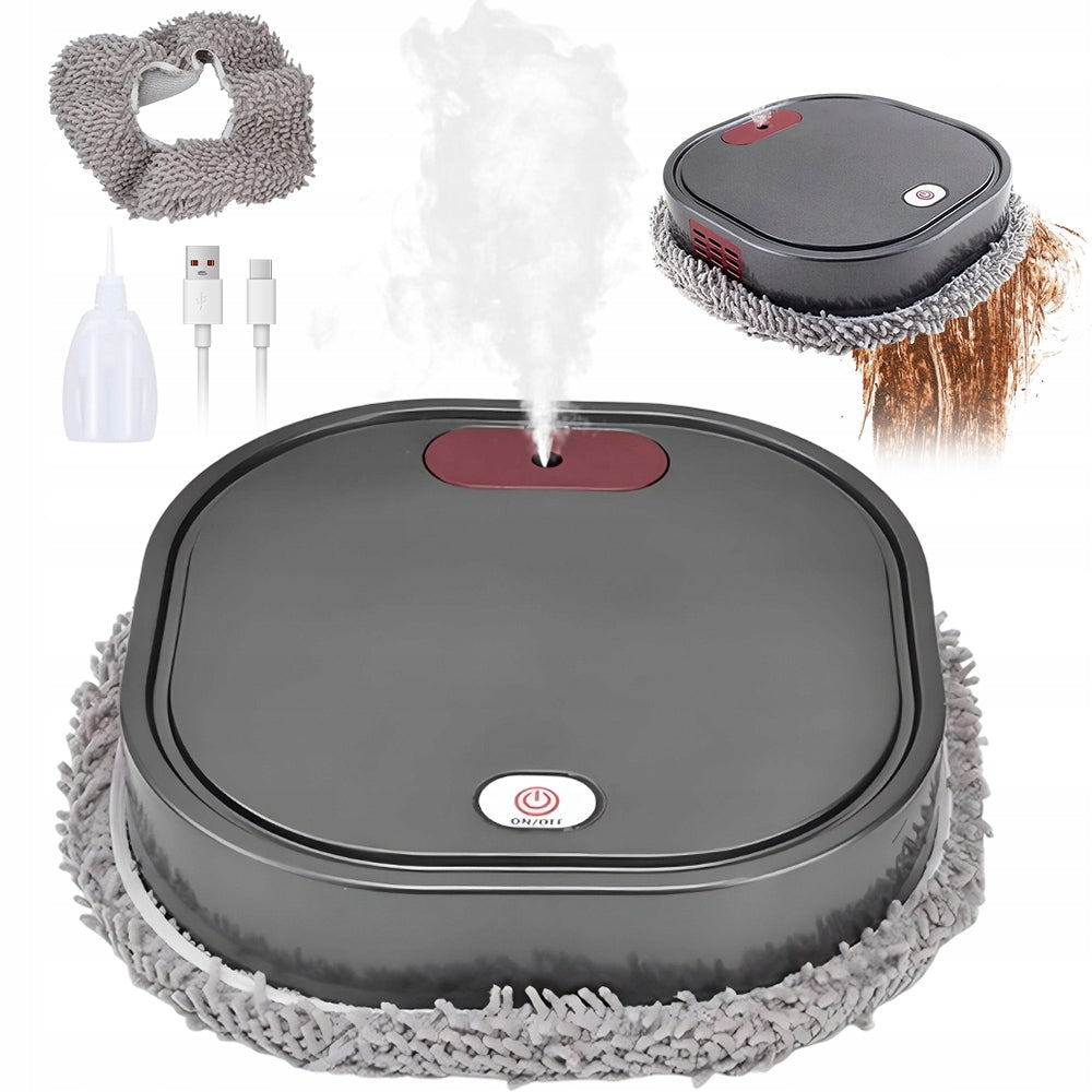 AUTOMATIC FLOOR CLEANING ROBOT, Wet/Dry Cleaning, Spraying