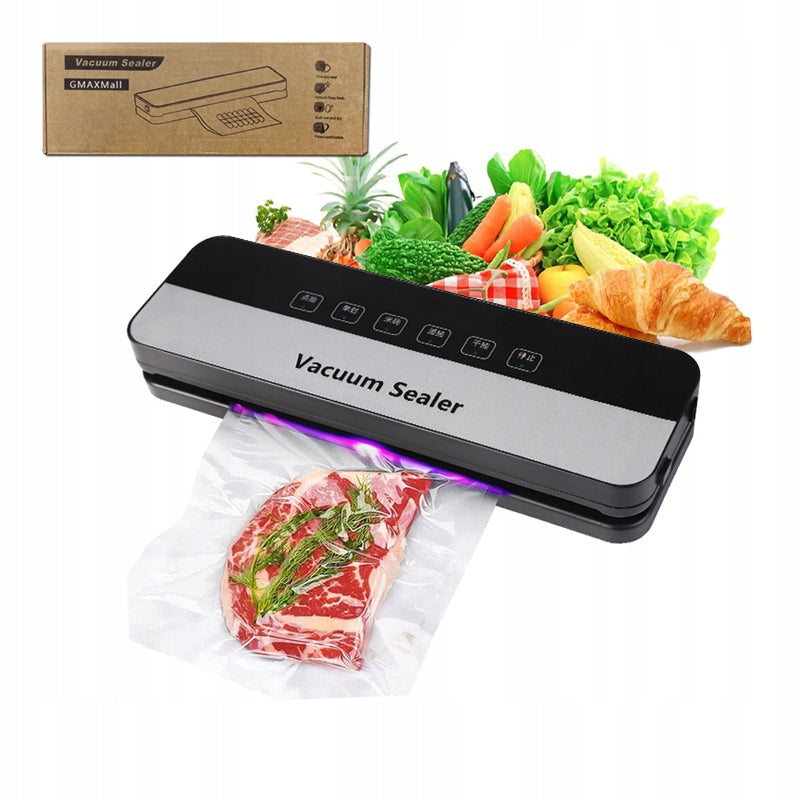 AUTOMATIC FOOD VACUUM WELDING MACHINE PACKING MACHINE + 30 BAGS 120W Manufacturer code GMC41