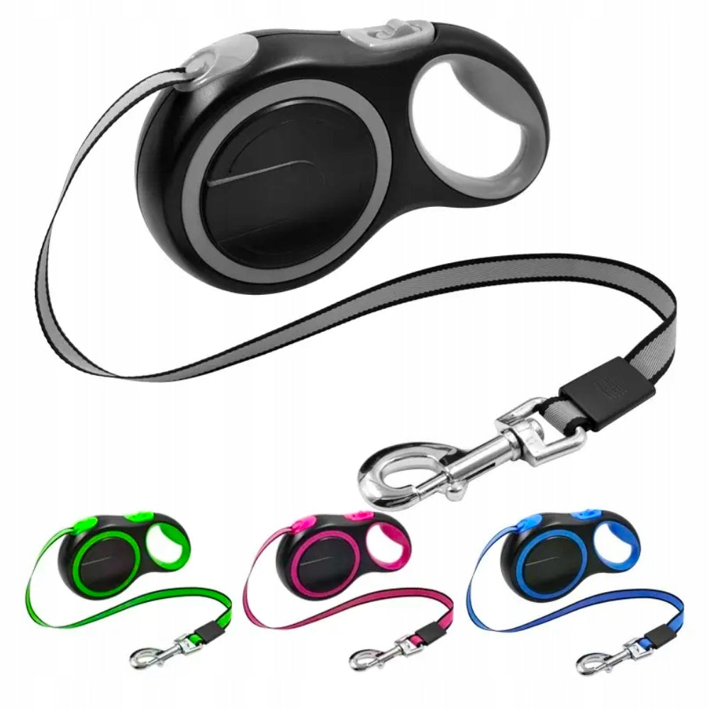 AUTOMATIC LEASH FOR DOG 5M LARGE SMALL WALKING STRONG LONG TAPE Brand no brand